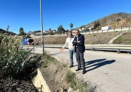 Visita para comprobar el estado del carril.