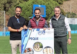 El concejal de Deportes, Lisandro Vieytes, ha presentado la nueva edición del Pequemaratón'.