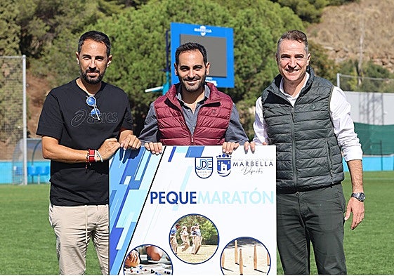 El concejal de Deportes, Lisandro Vieytes, ha presentado la nueva edición del Pequemaratón'.