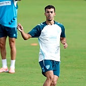 Rafita, en un entrenamiento hace semanas.