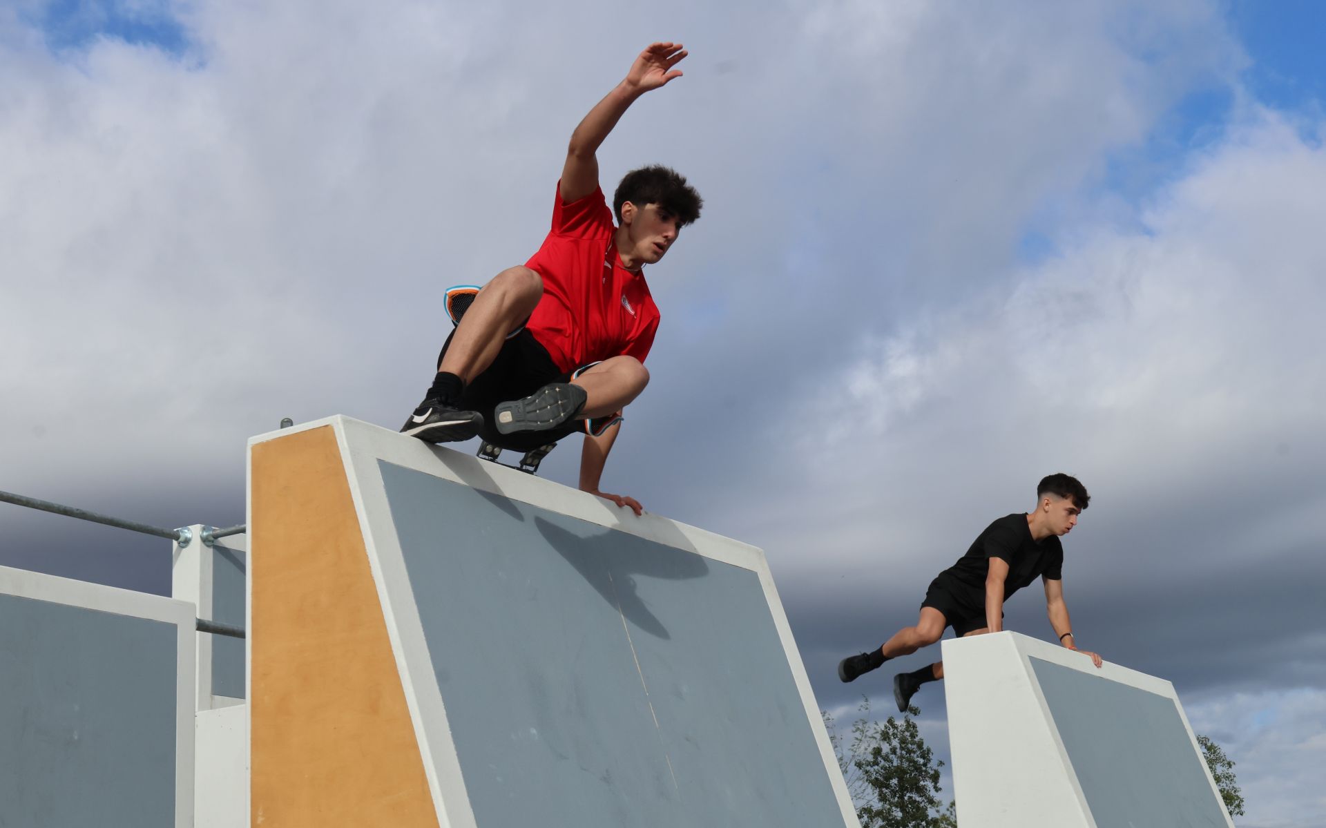 El campeonato de España de Parkour de Mijas, en imágenes