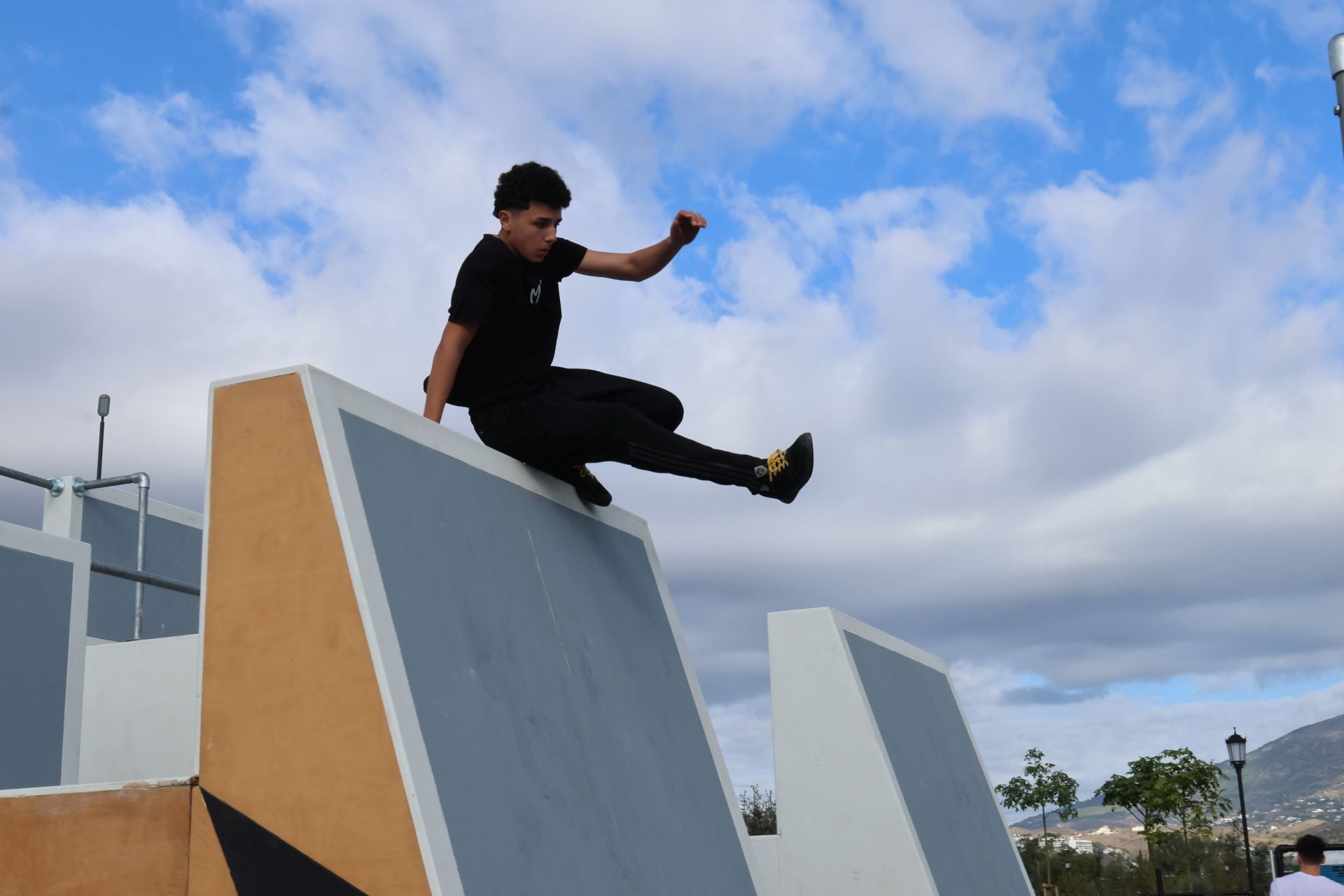 El campeonato de España de Parkour de Mijas, en imágenes