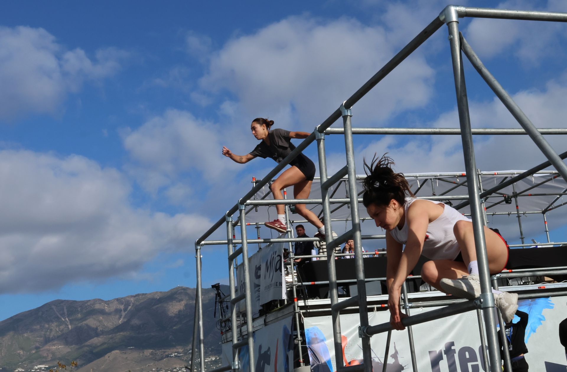 El campeonato de España de Parkour de Mijas, en imágenes