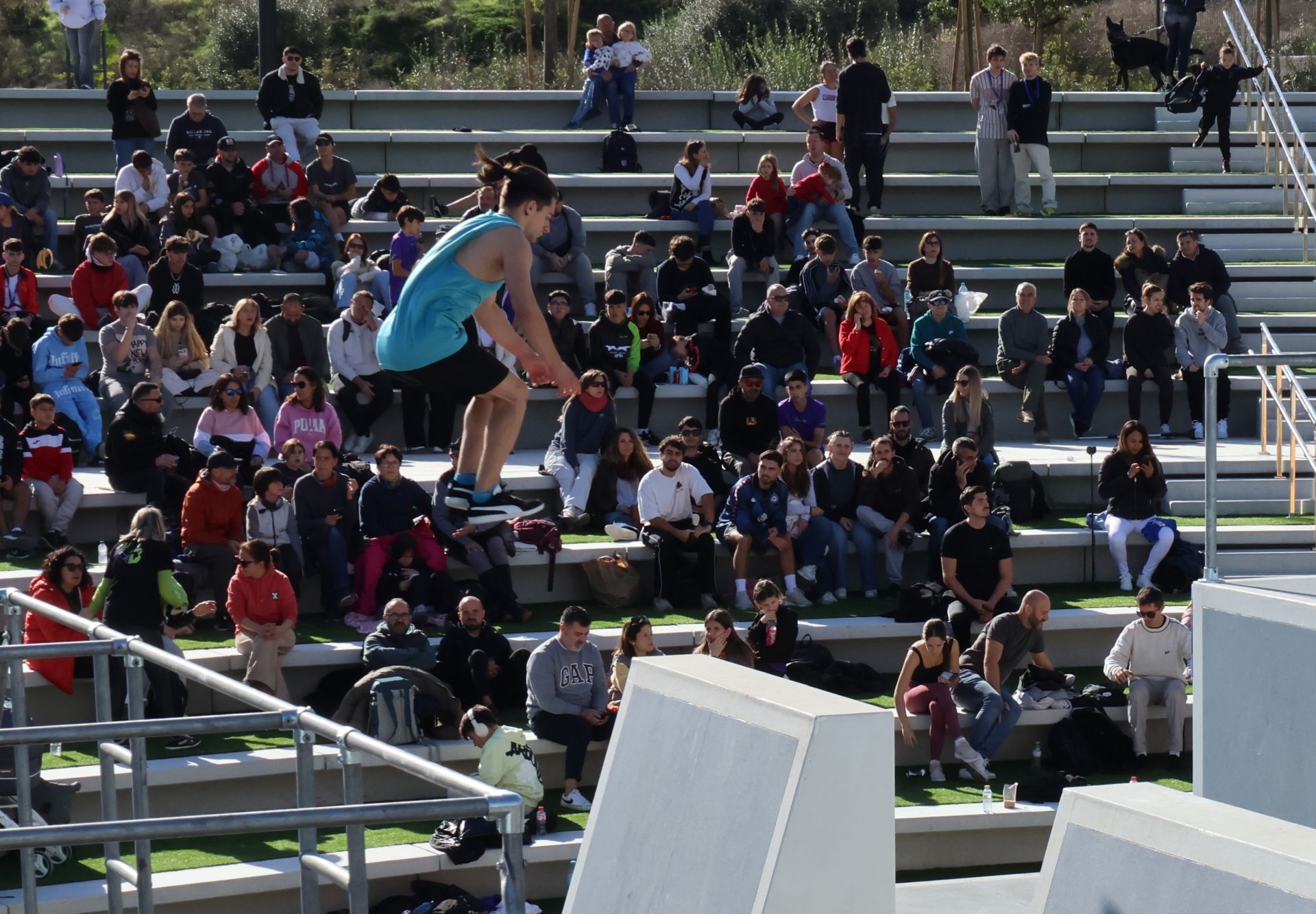 El campeonato de España de Parkour de Mijas, en imágenes