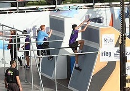 El campeonato de España de Parkour de Mijas, en imágenes