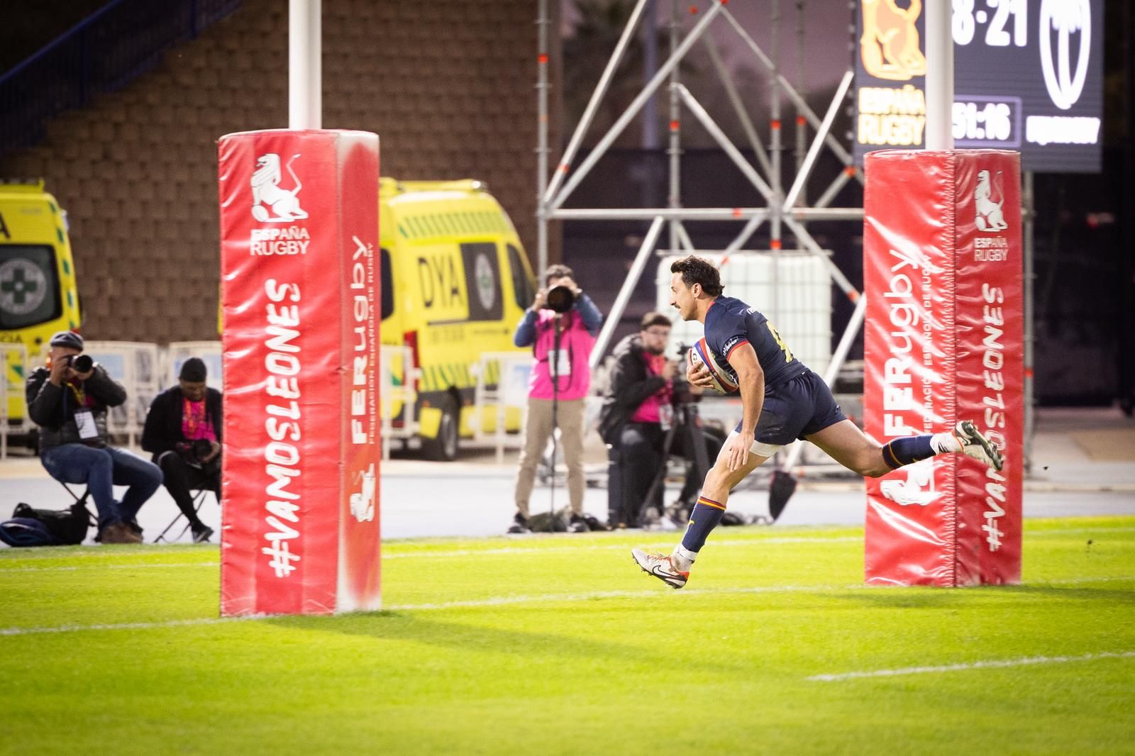 El España-Fiyi de rugby en el Ciudad de Málaga, en imágenes