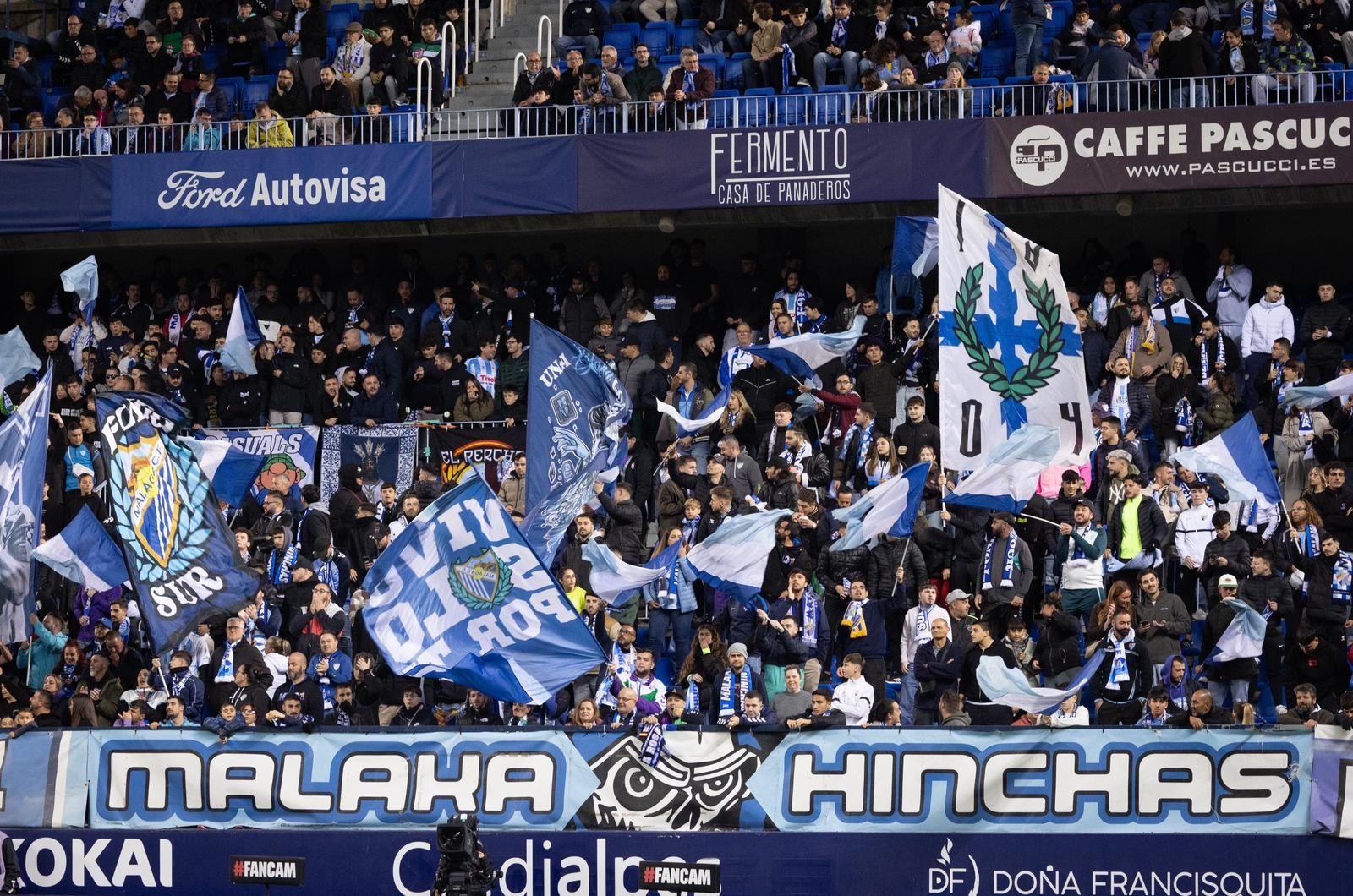 El Málaga-Mirandés, en imágenes