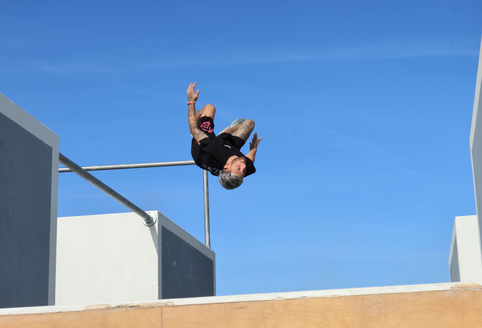 El campeonato de España de Parkour de Mijas, en imágenes