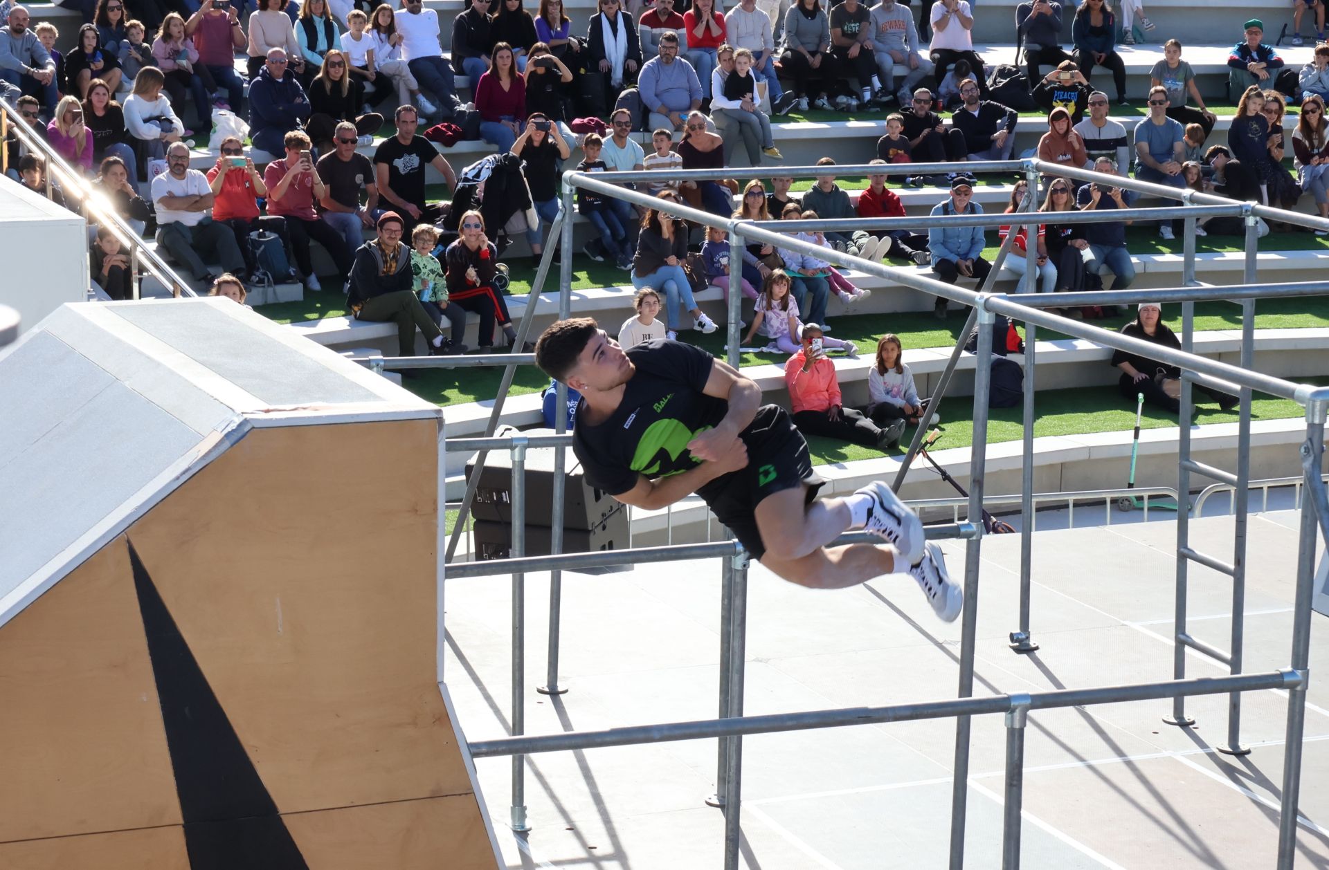 El campeonato de España de Parkour de Mijas, en imágenes