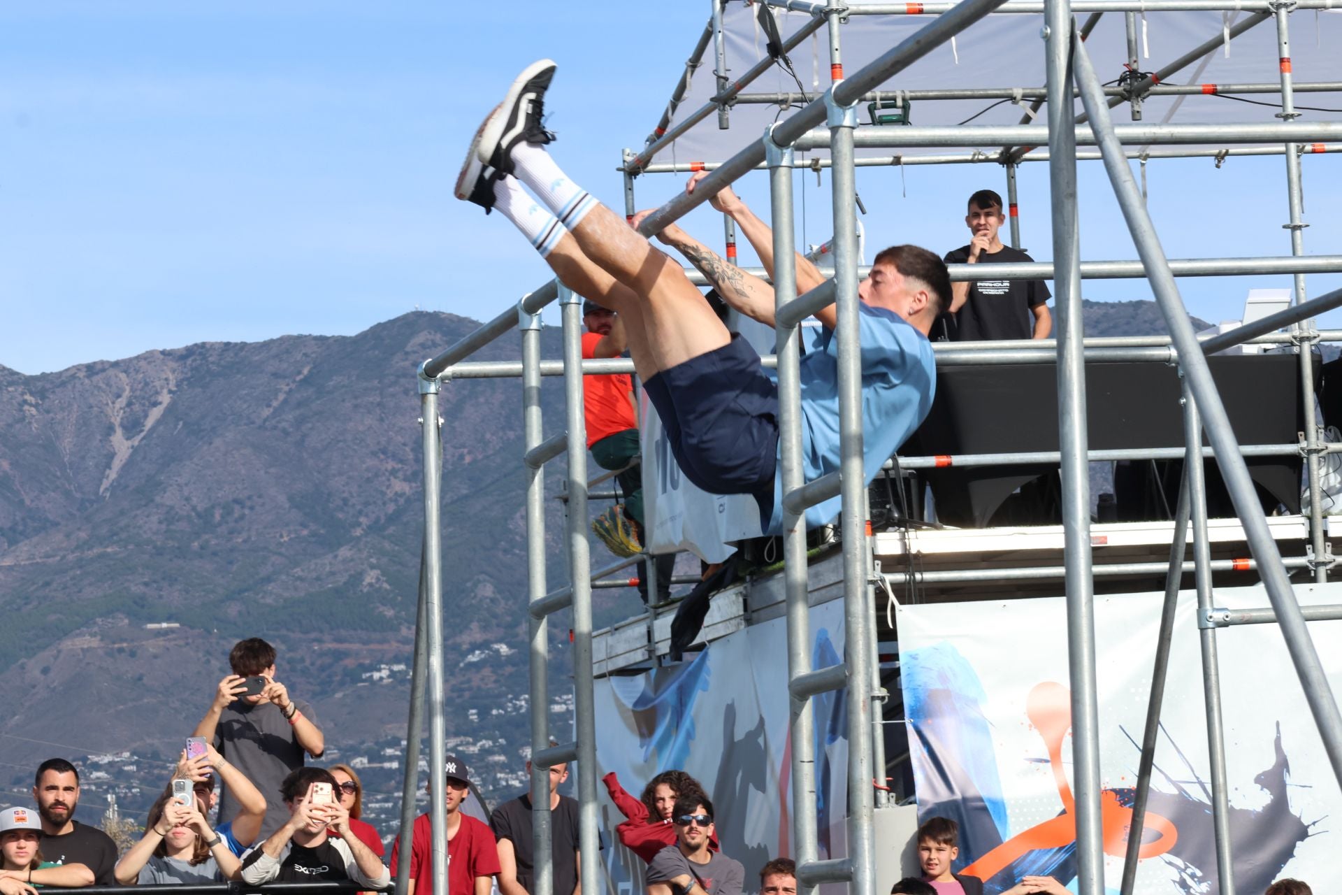 El campeonato de España de Parkour de Mijas, en imágenes