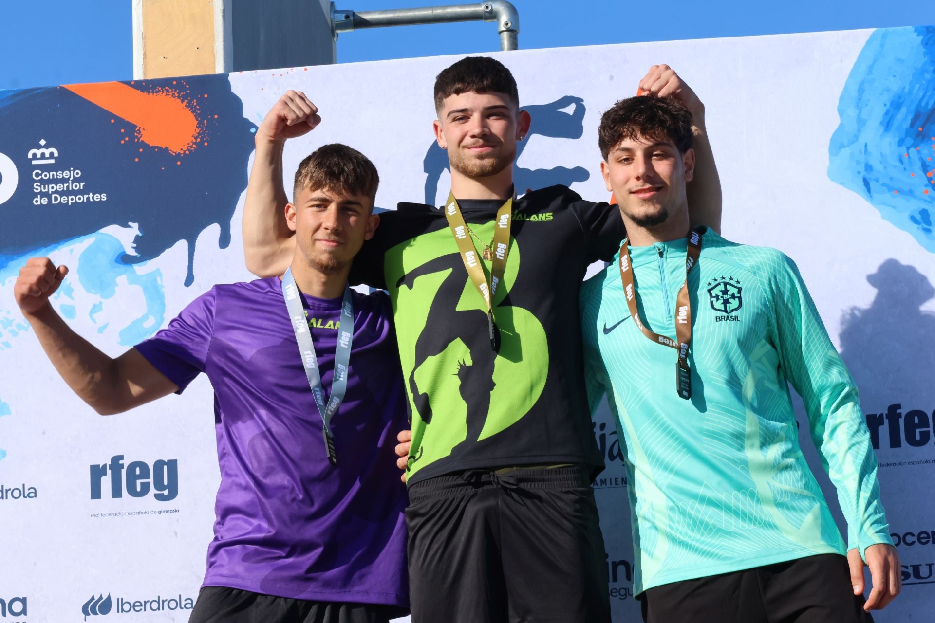 El campeonato de España de Parkour de Mijas, en imágenes