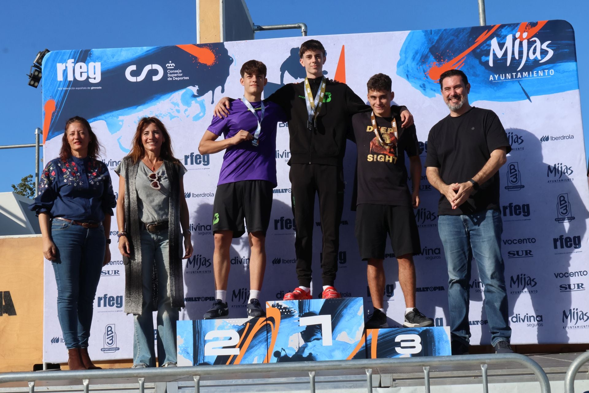 El campeonato de España de Parkour de Mijas, en imágenes