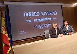 El teniente de alcalde de San Pedro, Javier García, y el concejal de Juventud, Alejandro González, han presentado la actividad.