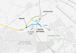 Alhaurín de la Torre estrena su conexión alternativa hacia la A-7