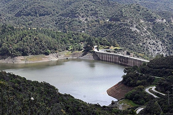 Estado de los embalses de Málaga el martes, 25 de noviembre de 2025