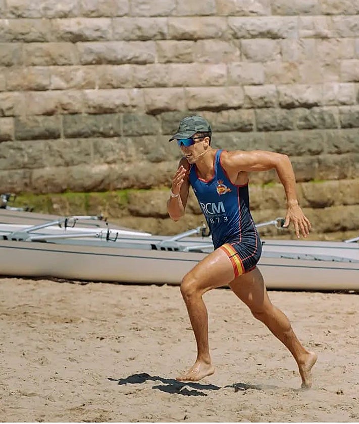 Imagen secundaria 2 - Pablo Hermoso, un remero con una mente privilegiada
