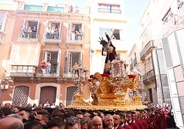 Jesús Nazareno de Viñeros, en su salida procesional del pasado Jueves Santo.