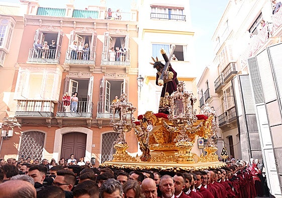 Jesús Nazareno de Viñeros, en su salida procesional del pasado Jueves Santo.
