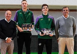 Butajevas y Manu Trujillo inscriben sus nombres en el cuadro de honor de la cantera