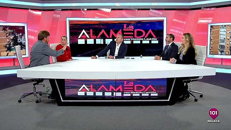 La Alameda: debaten de los portavoces en el Ayuntamiento de Málaga (III)