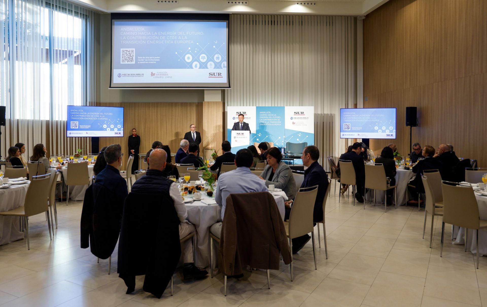 La mayor compañía de energías renovables de China presenta en Málaga sus planes de expansión