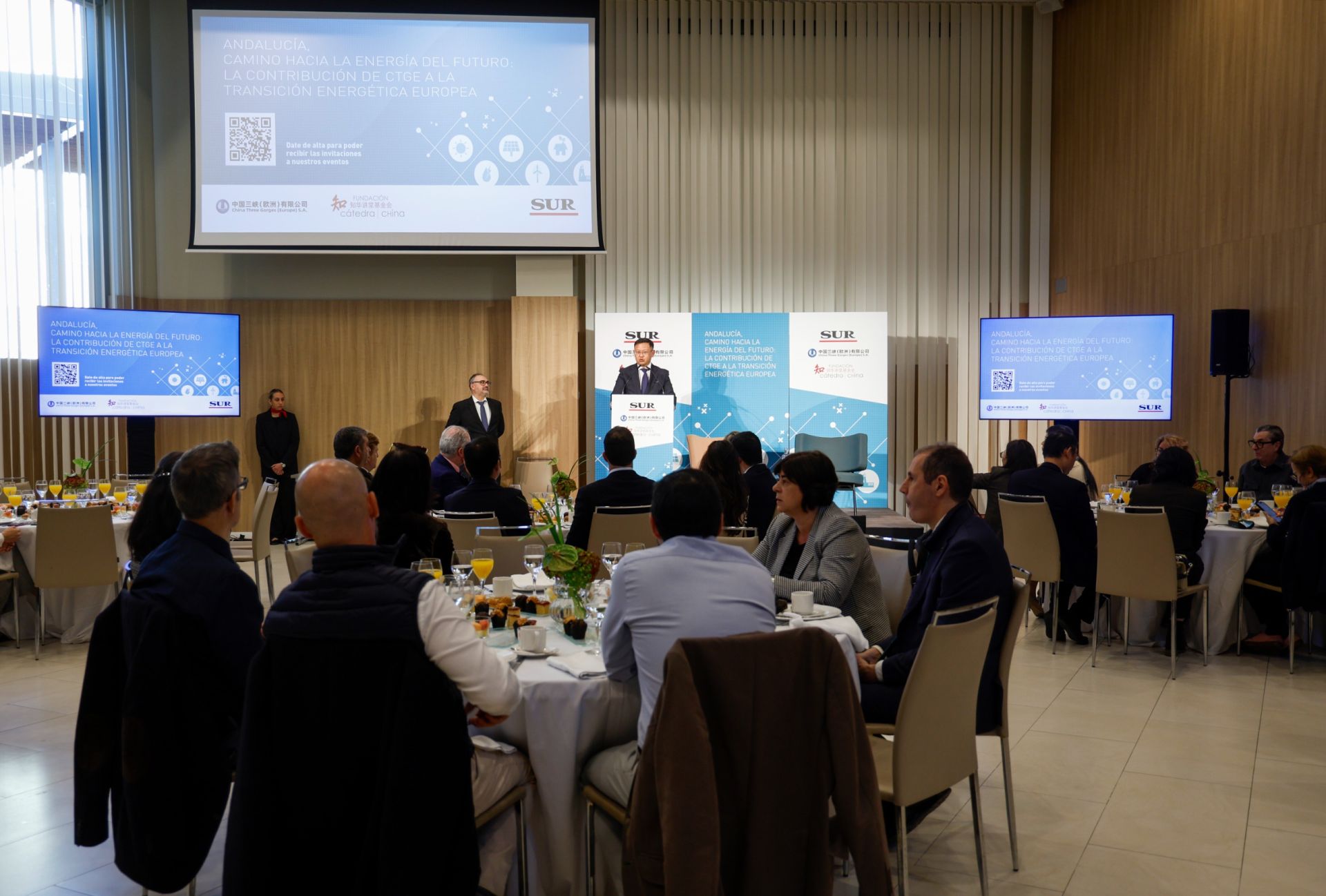 La mayor compañía de energías renovables de China presenta en Málaga sus planes de expansión