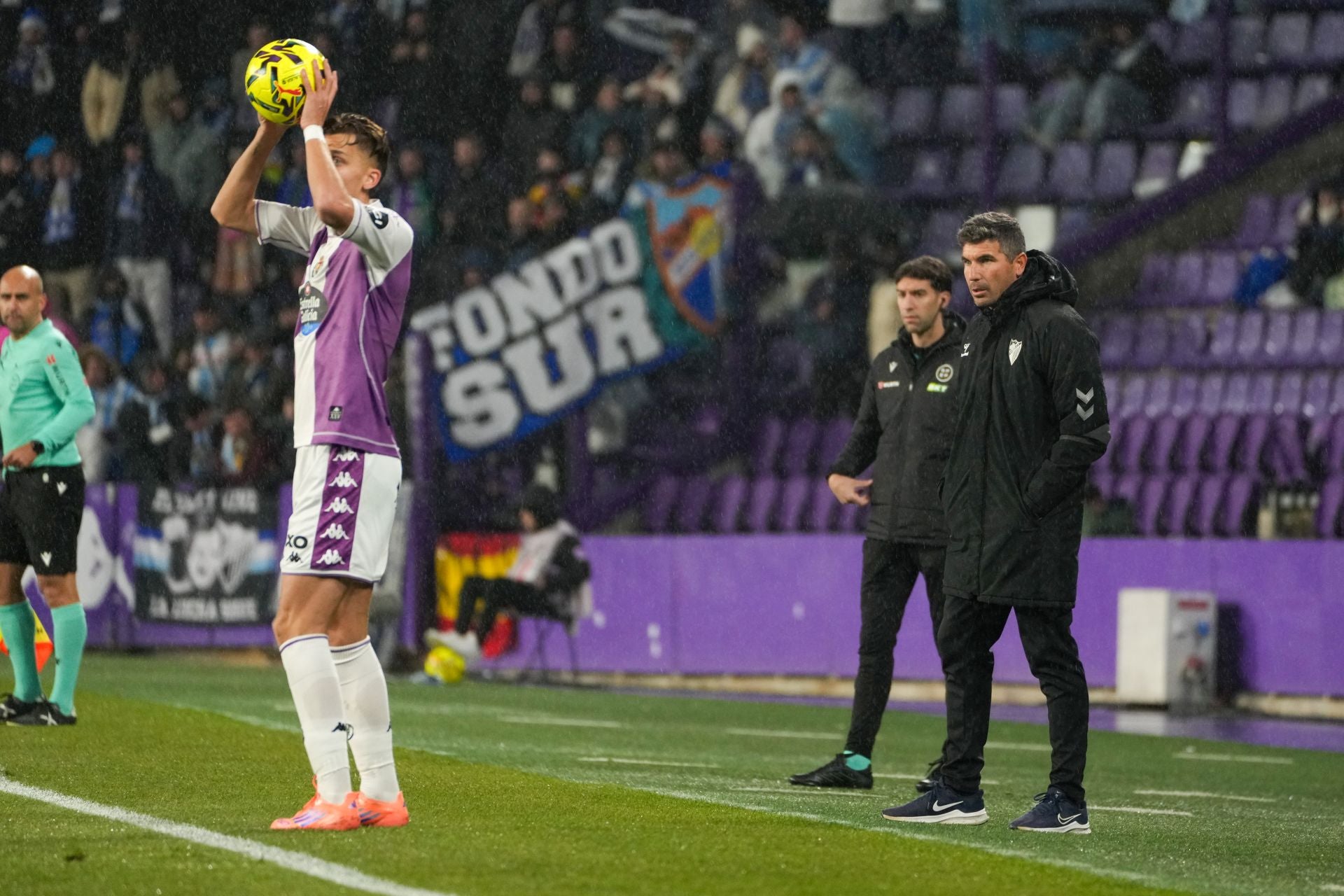 El Valladolid- Málaga, en imágenes