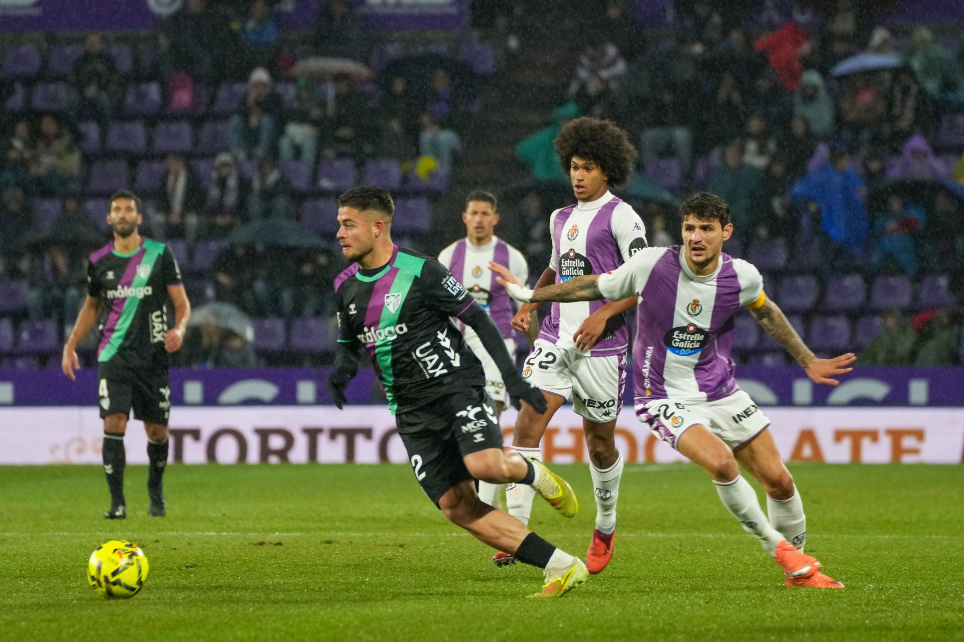 El Valladolid- Málaga, en imágenes