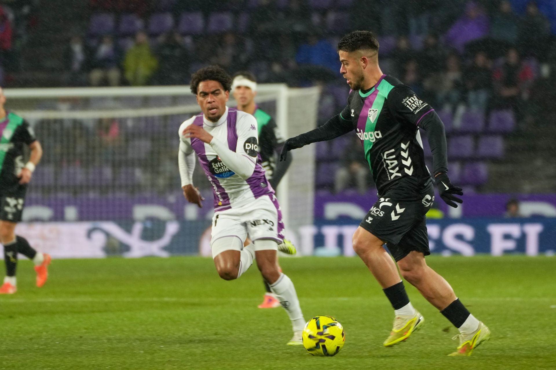 El Valladolid- Málaga, en imágenes