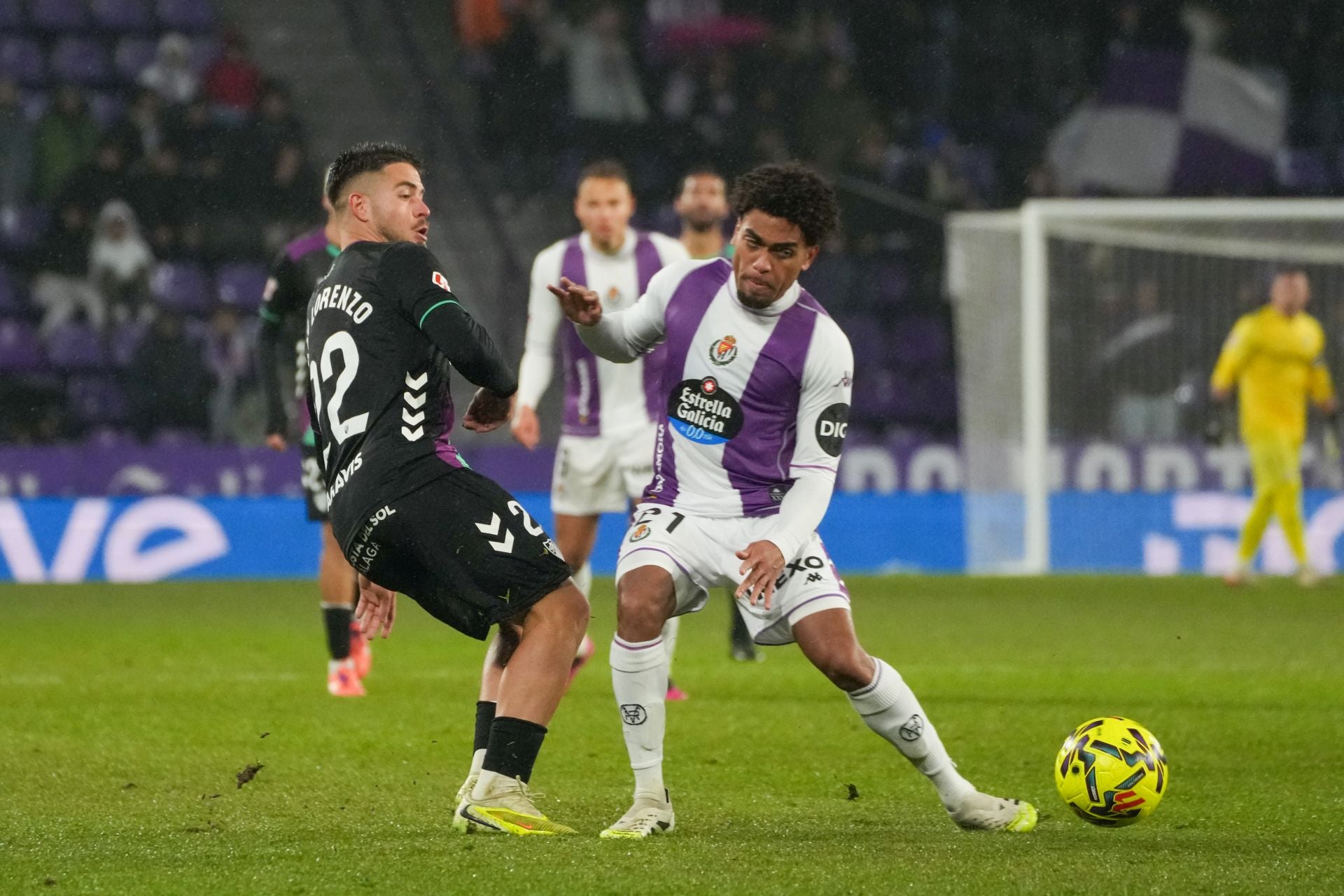 El Valladolid- Málaga, en imágenes