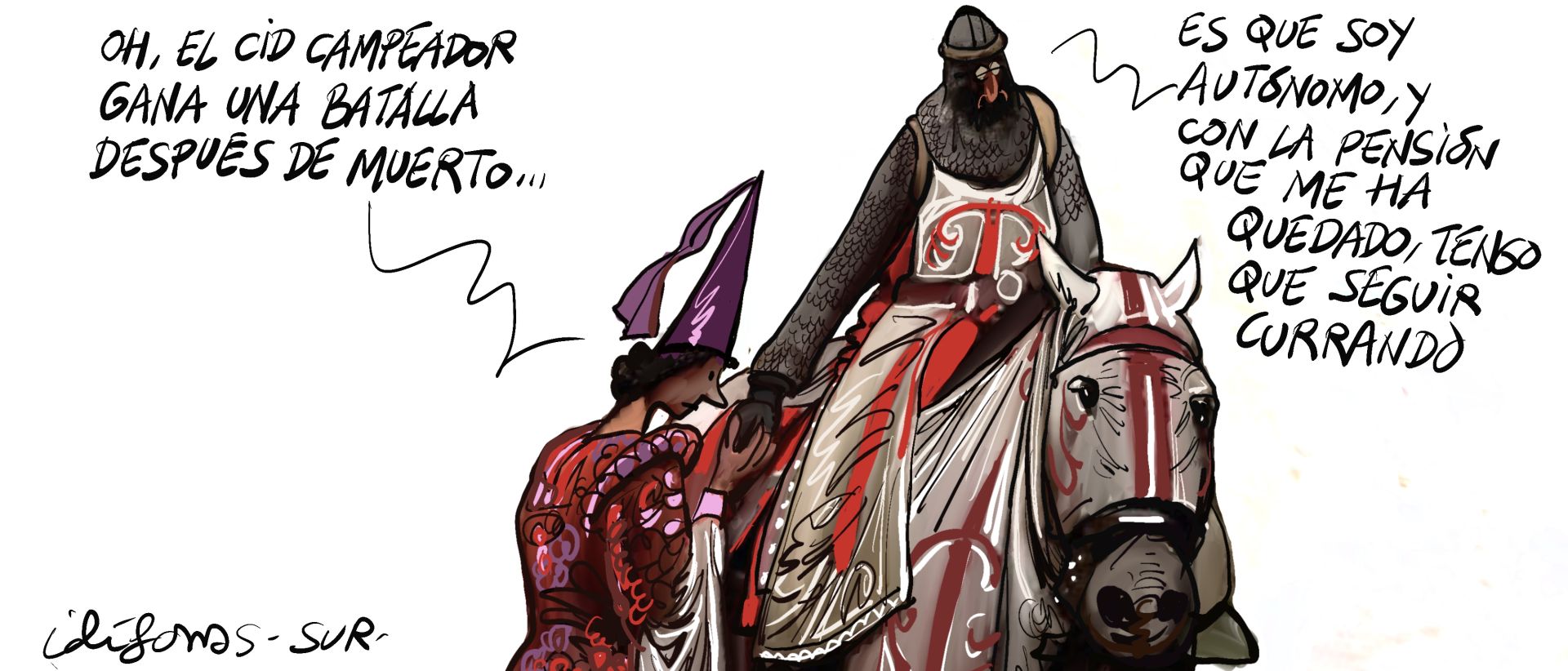 El mes de diciembre, en las viñetas de Idígoras y Pachi