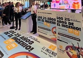 Imagen de uno de los sorteos que han tenido lugar en el espacio comercial con motivo del 25.º aniversario.