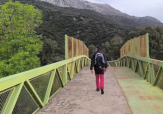 Tramo que discurre por Jimera de Líbar.