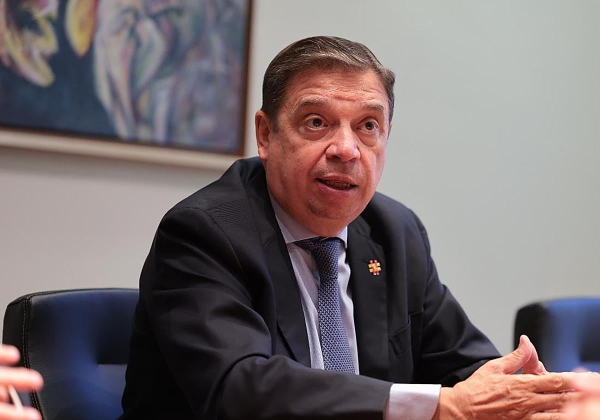 El ministro de Agricultura, Pesca y Alimentación, Luis Planas