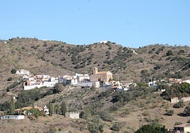 Benaque, aldea donde nació el poeta.