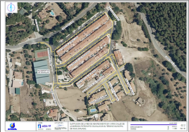 Plano de Acosol de la zona en la que se acometerá el proyecto.