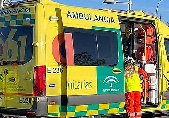 Muere un hombre de 54 años en una colisión entre un camión y una furgoneta en Casarabonela