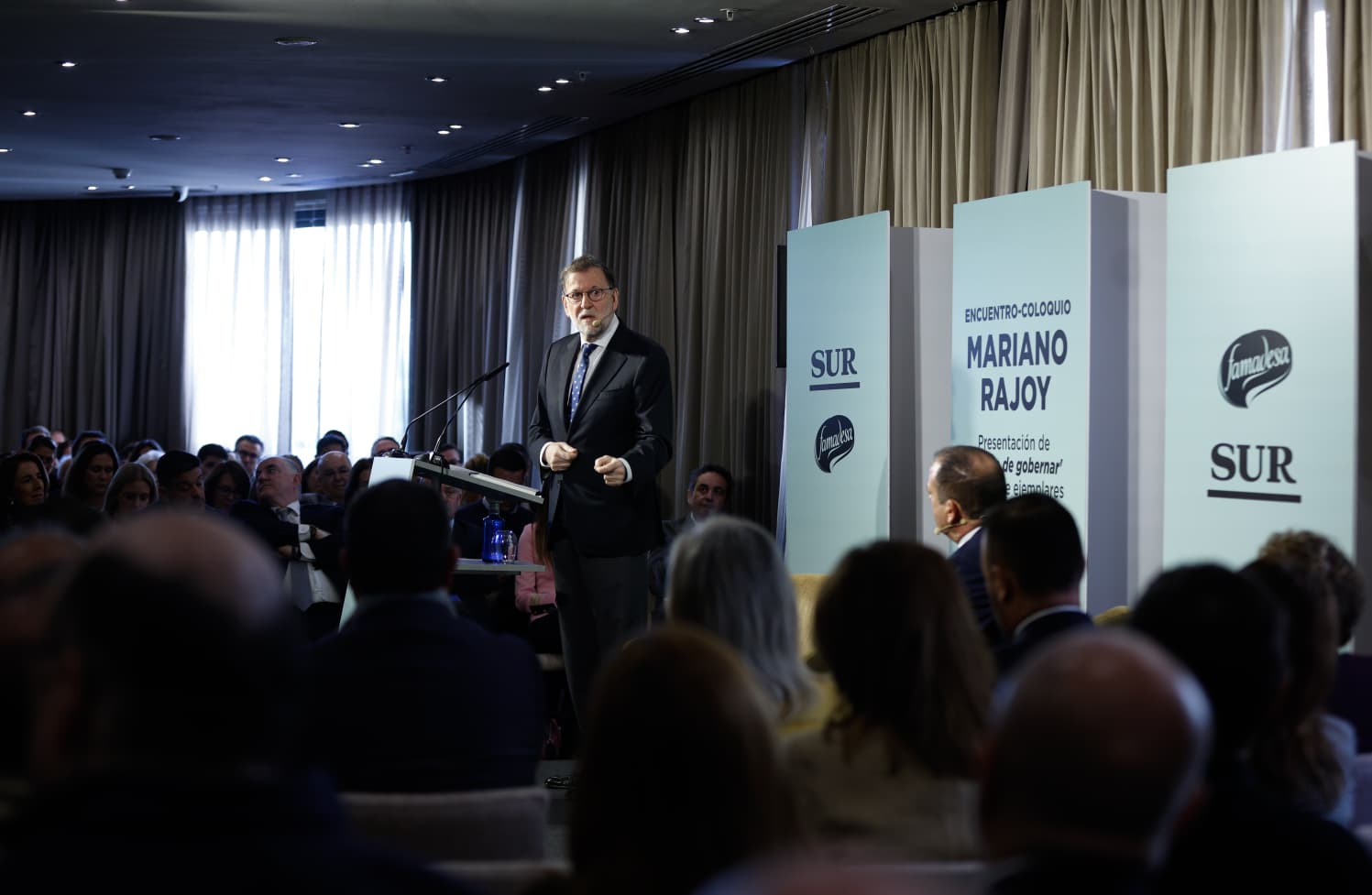Rajoy presenta su libro en Málaga