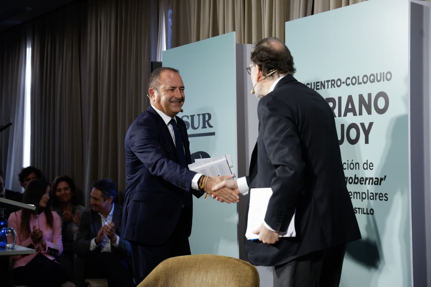 Rajoy presenta su libro en Málaga