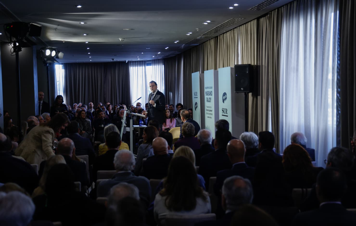 Rajoy presenta su libro en Málaga