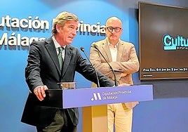 Joaquín Ruiz del Portal y Manuel López Mestanza.