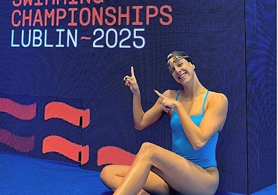 María de Valdés, a la conquista de las medallas en el Europeo de natación