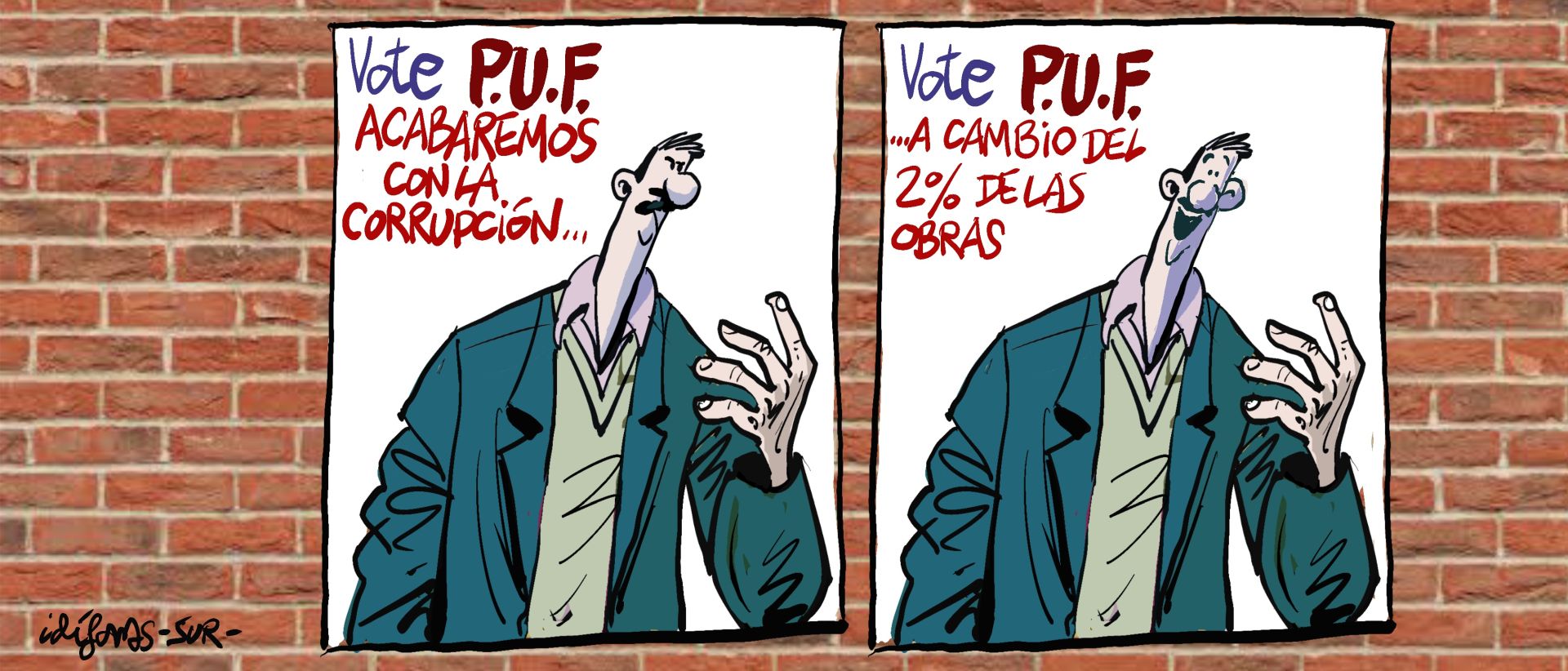 El mes de diciembre, en las viñetas de Idígoras y Pachi