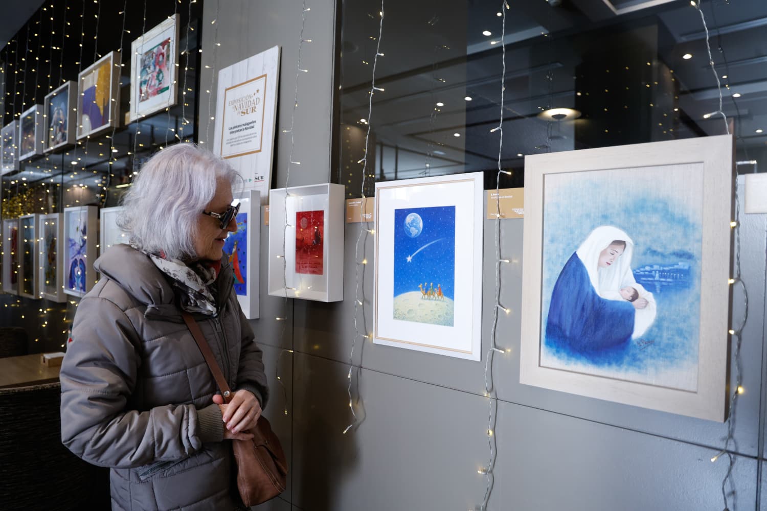 La Navidad hecha arte en Málaga por una buena causa