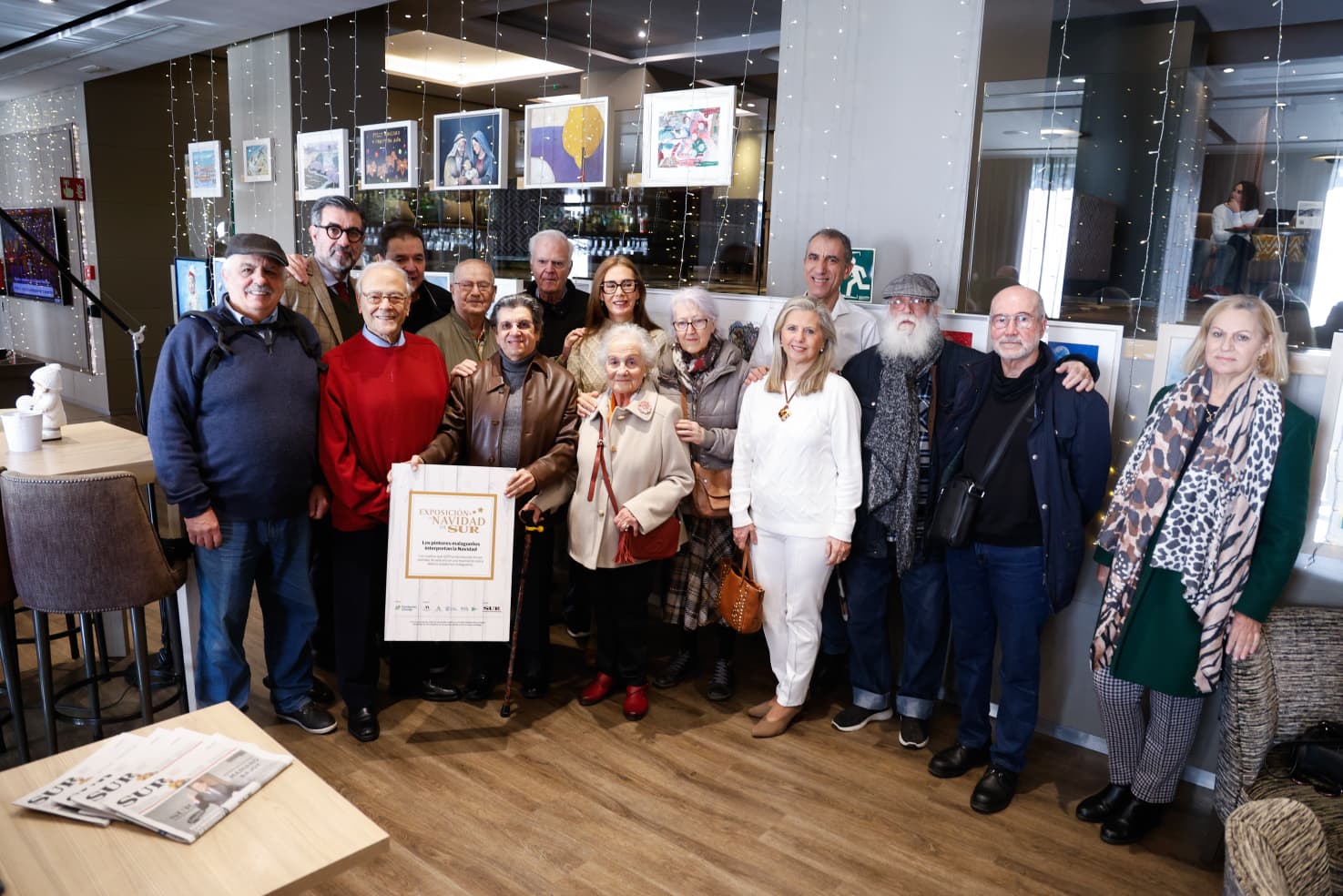 La Navidad hecha arte en Málaga por una buena causa