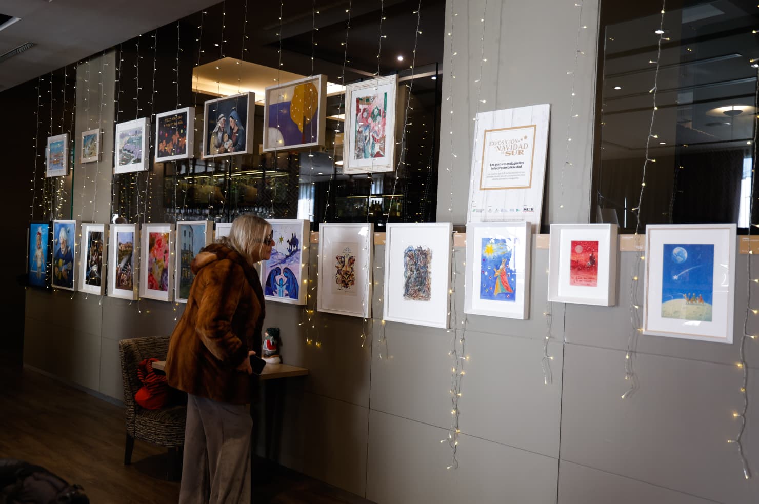 La Navidad hecha arte en Málaga por una buena causa