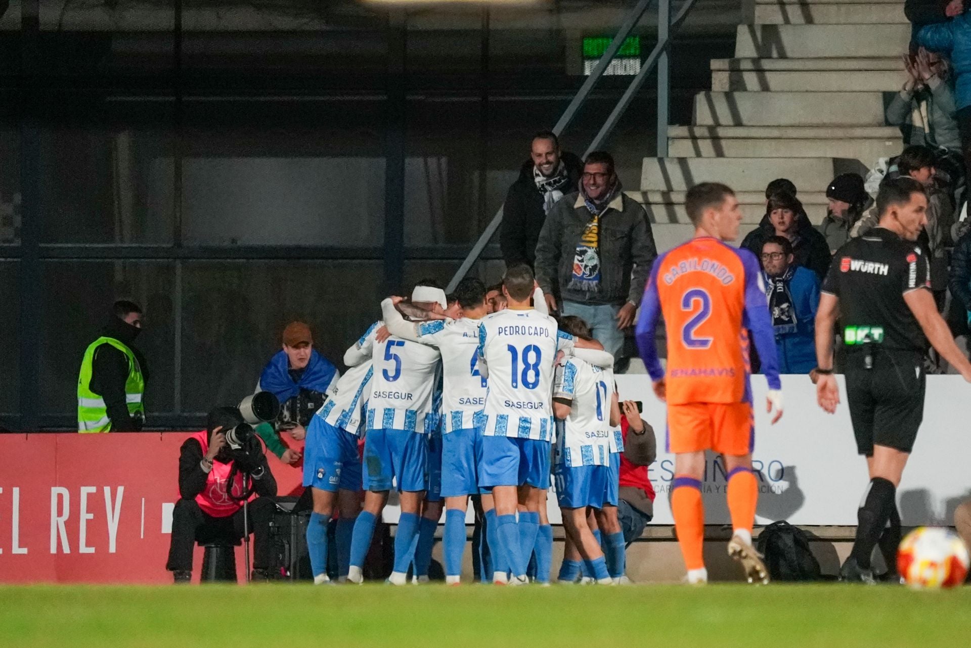 El Talavera- Málaga de Copa del Rey, en imágenes
