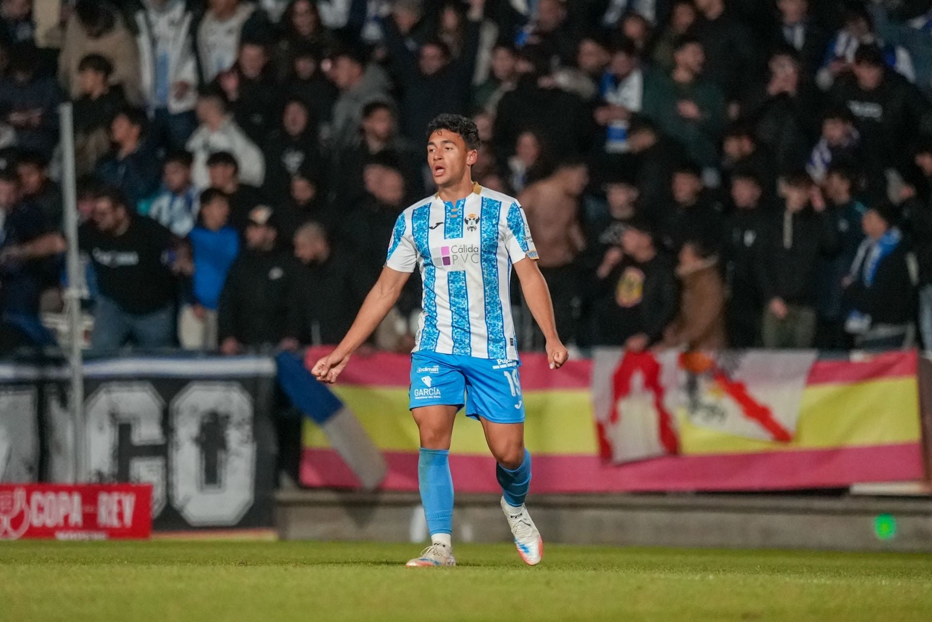 El Talavera- Málaga de Copa del Rey, en imágenes