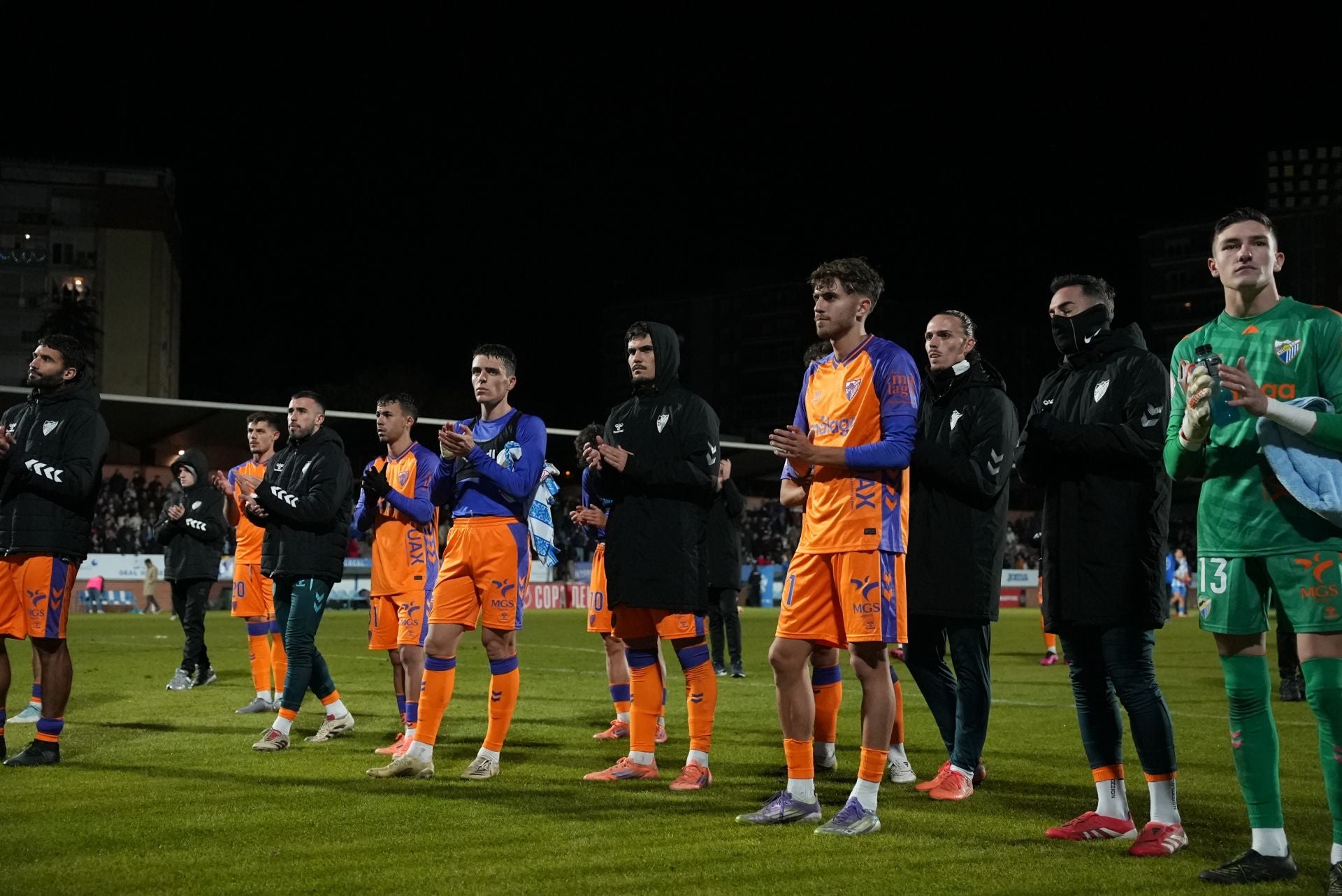 El Talavera- Málaga de Copa del Rey, en imágenes