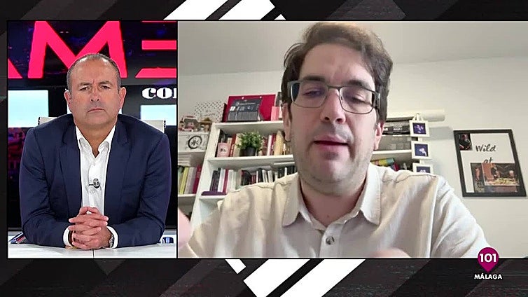 El concejal de Economia del Ayuntamiento de Málaga, Carlos Conde, en el programa 'La Alameda'